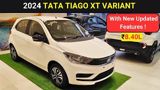 Tata Tiago XT 2024❤️  New Tiago 2024 Features  ₹640 Lakh  Interior And Exterior  nitin ghule [upl. by Figueroa]