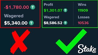 1700 TO 1300 DICE STRATEGY STAKE Turn Your Losses Into Winnings [upl. by Mattias]