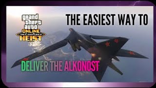 The easiest way to deliver The Alkonost Part 1 in Cayo Perico heist setup and prep [upl. by Nnuahs]