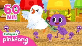 🐜 A Formiguinha e mais músicas infantis   Completo  Pinkfong Bebê Tubarão Canções para Crianças [upl. by Hpotsirhc]