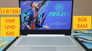 FIFA 21 Gameplay on intel UHD 620 Graphics [upl. by Lalita]