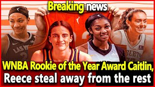 WNBA Rookie of the Year Award Caitlin Reese set herself apart from the restwnba top news tody [upl. by Elum]