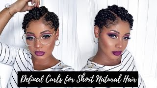 “New Cantuquot for  Dry Natural Hair  No gel Moisturized curls  short natural hair [upl. by Hallock]