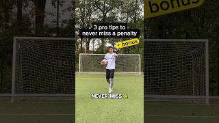 Never miss a penalty with these 3 tips from a pro football soccer penalty [upl. by Enailil508]