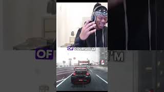 KSI laughs to Dark meme 💀 ksi ksifunnymoments [upl. by Mroz]