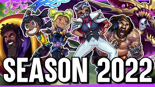 The League of Legends Season 2022 Champion Rewind [upl. by Ynamreg]