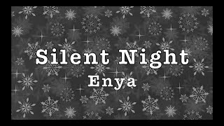 Silent Night  Karaoke  Enya  Christmas [upl. by Kile695]