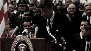 Archive Clip JFK at Rice University Sept 12 1962  quotWe choose to go to the Moonquot [upl. by Llennahc971]