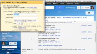 Add Your Email Account to Gmail [upl. by Lambart495]