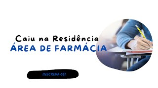 Questões de Cálculo Farmacêutico  Questões de Residência Multiprofissional  Área Farmacêutica [upl. by Odysseus]