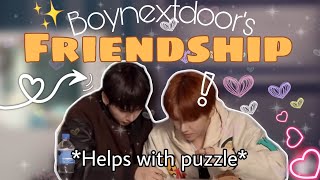 Boynextdoor has an amazing friendship [upl. by Janaye]