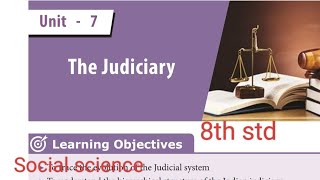 7The Judiciary book back answers 8th std Social science [upl. by Isbella688]