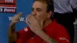 2003 PDC World Darts Final John Part vs Phil Taylor  Part 1 [upl. by Lenz]