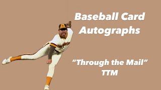 Through the Mail Autographs TTM Episode 133 [upl. by Yenahs293]