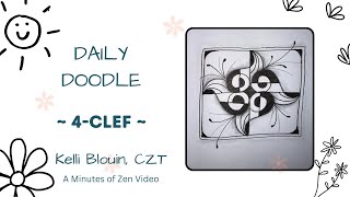 20 Minutes of Zen Daily Doodle 44Clef [upl. by Trammel]