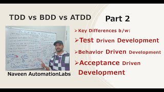 2  TDD vs BDD vs ATDD  Key Differences [upl. by Cumine495]