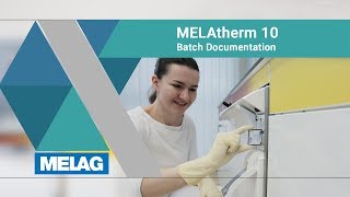 Process documentation  MELAG MELAtherm 10 Tutorial [upl. by Oidacra898]