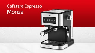 Cafetera Espresso Ufesa Monza [upl. by Yllehs810]