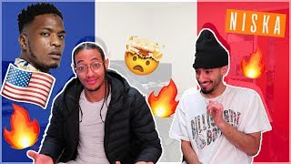 AMERICANS FIRST REACTION TO FRENCH RAP HIPHOP  Niska  Bâtiment Clip officiel [upl. by Eastlake]