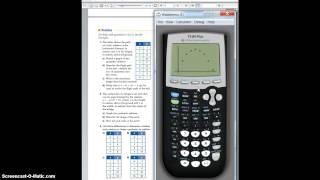 TI 84 Stat Plot Tutorial Walkthrough [upl. by Chrissie712]