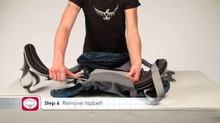 Osprey Packs  Replacing IsoForm and BioForm Hipbelts [upl. by Poore]