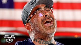 Aaron Lewis sings Patriotic Anthem Am I The Only One Live Acoustic [upl. by Kaliski]