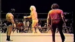 Ric Flair vs Ricky Steamboat  US Title Match with Andre the Giant as special guest referee 1979 [upl. by Ellenrahc]