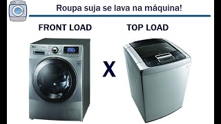 Front load x Top Load  Quais as diferenças entre os modelos [upl. by Lad91]