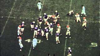 Northwestern Football vs Illinois 1962 4th quarter [upl. by Akemrej183]