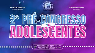 SEGUNDO PRÉ CONGRESSO DE ADOLECENTES  IEADPE BARRA DE GUABIRABA [upl. by Naesed]