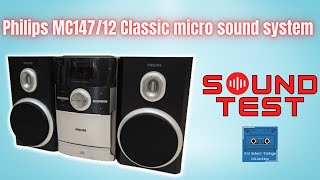 Philips MC14712 Micro System Sound Test [upl. by Dnomsaj875]