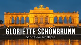 The Glorious Gloriette A Timelapse of Schönbrunns Most Iconic Landmark  4K  Sony A7Rii [upl. by Atinniuq]