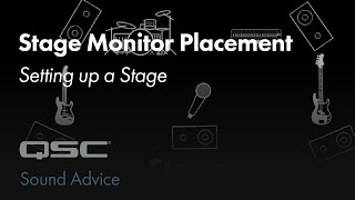 Stage Monitor Placement Setting up a Stage  Sound Advice [upl. by Risley39]