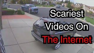 The Most Scary And Shocking Videos On The Internet  Scary Comp v53 [upl. by Hamrnand]