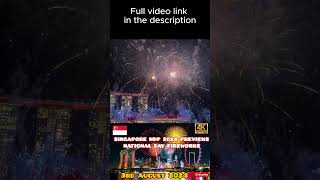 ðŸ’¥ ðŸ‡¸ðŸ‡¬ SINGAPORE NDP 2024 FIREWORKS 3rd AUGUST 2024  Muthu Vlogs [upl. by Adnileb]