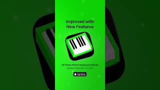 3D Piano Notes Keyboard Melody 3d piano 3dapple pianomusic apple pianonotes augmentedreality [upl. by Etterb798]