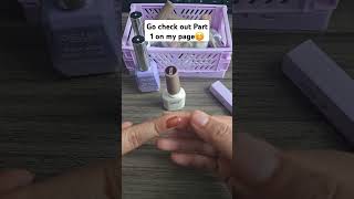 Handheld UV Light for Gel Nails amp Peelable Gel Base Coat Review and Test Part 2 review uvgelnails [upl. by Elynad]