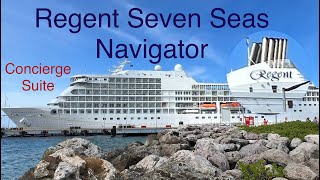 Regent Seven Seas Navigator Concierge Suite 807 Tour [upl. by Gerda998]