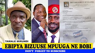 Ebipya Bizuuse Ku Mathias Mpuuga Ne Bobi Wine  Tamale Mirundi Today Latest [upl. by Vincelette]