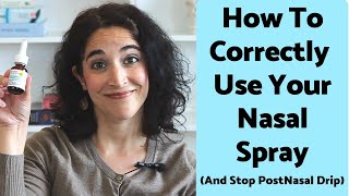 How to Use a Prescription Nasal Spray [upl. by Temhem885]