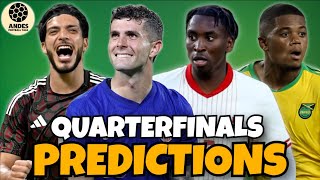 CONCACAF Nations League Quarterfinals Predictions [upl. by Eniawd]