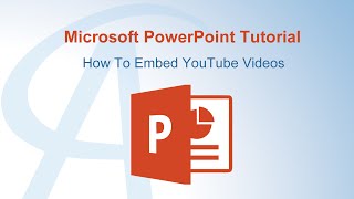 How To Embed YouTube Videos In PowerPoint [upl. by Annayi]