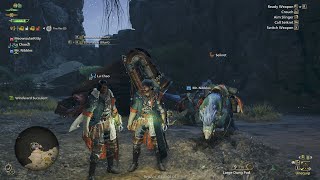 MHWilds β  PC 4k Doshaguma COOP hunt [upl. by Nirahs380]