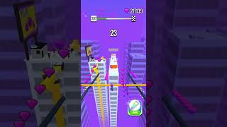 Roof Rail’s level 397 games gaming runoflifegameplaywalkthroughalllevels [upl. by Yaras]