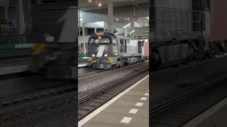 RFO G2000 komt met containerwagens door station Breda fypシ゚viral treinleven goederentrein [upl. by Odelle326]