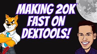 MAKING 20K FAST ON DEXTOOLS [upl. by Monarski]