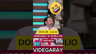 EDUARDO VIDEGARAY SE BURLA DE TABOADA QUIEN FUE CANDIDATO A CIUDAD D MEXICO [upl. by Ahsienar]