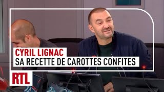 Cyril Lignac  sa recette des carottes confites [upl. by Nord]