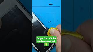 Oppo Find X3 lite replacement lcd [upl. by Yeoj]