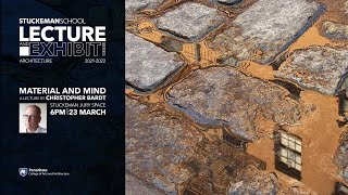 2021 Lecture Series  Christopher Bardt  Material and Mind [upl. by Zeb24]